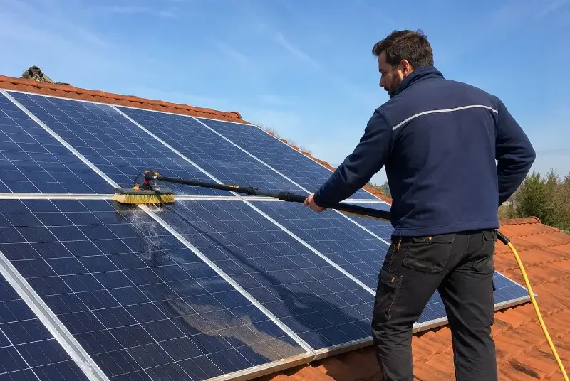 Nettoyage et entretien de panneaux solaires à Armendarits